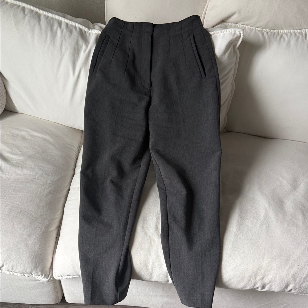 Zara Charcoal Gray Pants